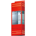 Mirror stainless steel decorative glass sightseeing elevator cabin elevator